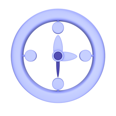 Horloge  3D Icon