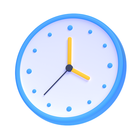 Horloge  3D Icon