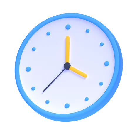 Horloge  3D Icon