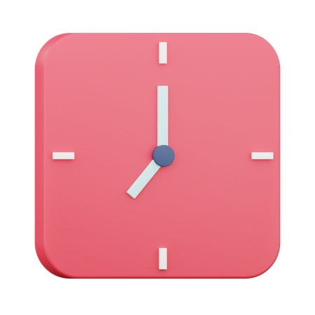 Horloge  3D Icon