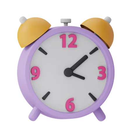 Horloge  3D Icon