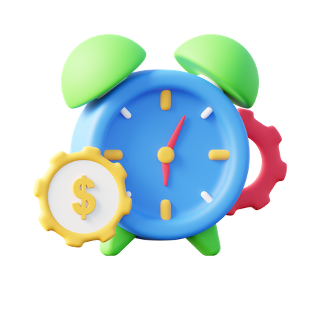 Horloge  3D Icon