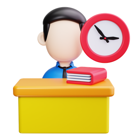 Horloge  3D Icon