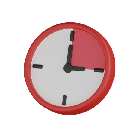 Durée de l'horloge  3D Icon