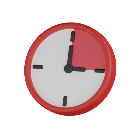 Durée de l'horloge  3D Icon