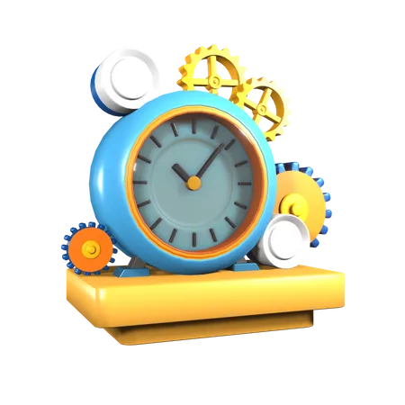 Horloge d'usine  3D Icon