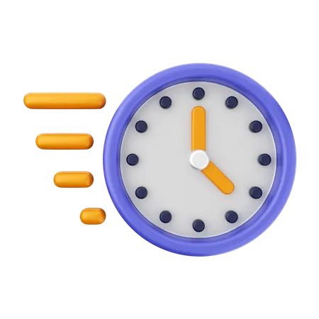 Service d'assistance de l'horloge  3D Icon