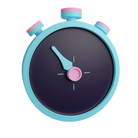 Minuterie d'horloge  3D Icon