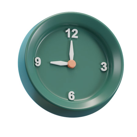 Horloge murale  3D Icon