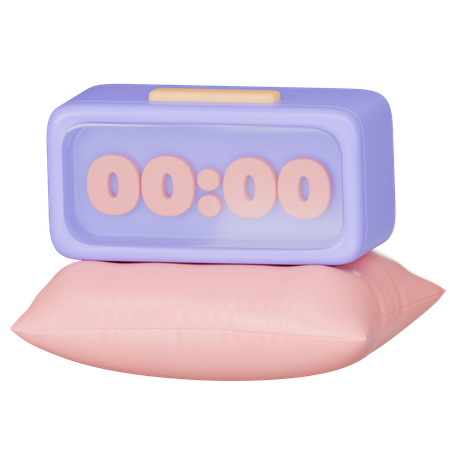 Horloge digitale  3D Icon