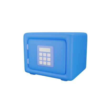 Horloge du numéro de coffre-fort  3D Icon