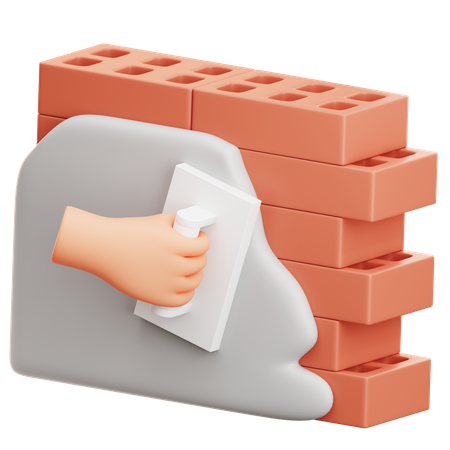 Molde de concreto  3D Icon