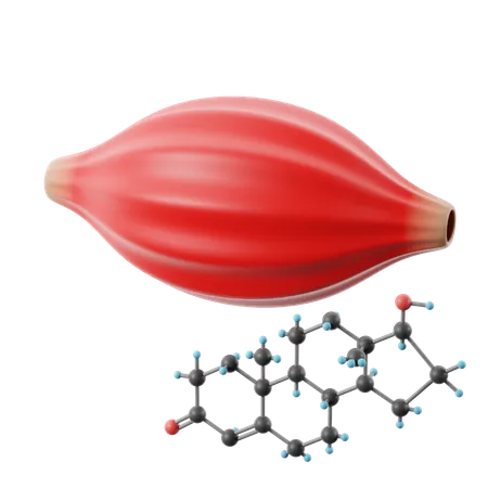 Hormônios  3D Icon