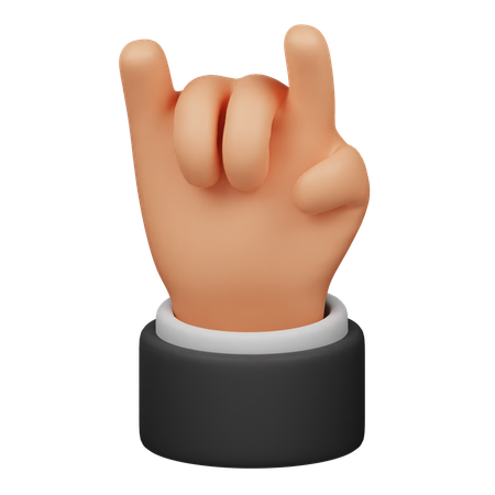 Horn-Handbewegung  3D Icon