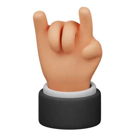 Horn-Handbewegung  3D Icon