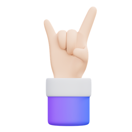 Horn-Handbewegung  3D Icon