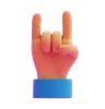 Horn Sign Hand Gesture