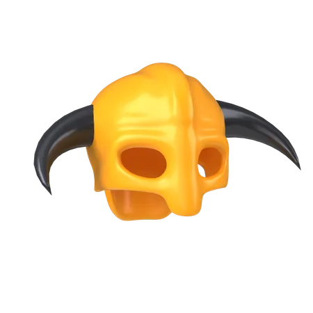 Horned Helmet  3D Icon