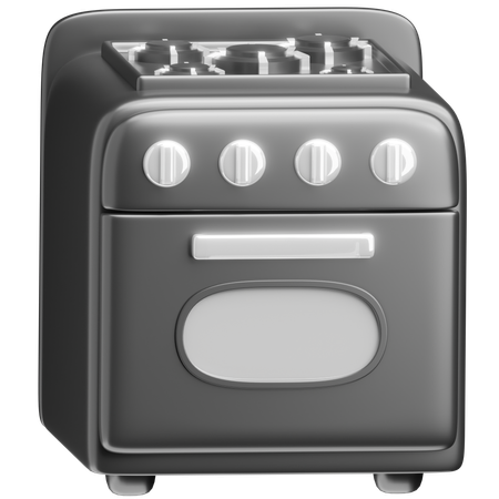 Horno  3D Icon