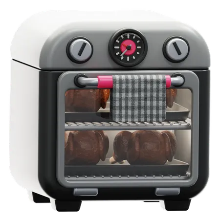 Horno  3D Icon