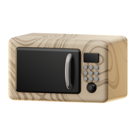 Horno microondas  3D Icon