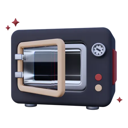 Horno microondas  3D Icon