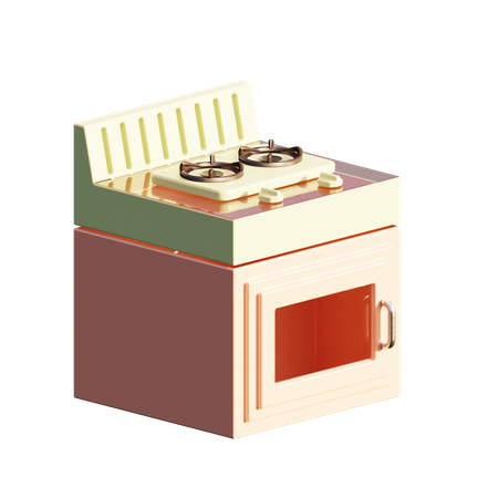 Horno microondas  3D Icon