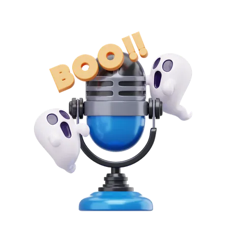 Horror Podcast  3D Icon