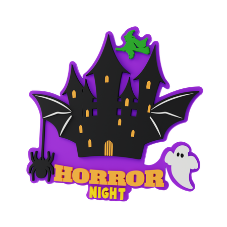 Horrornacht  3D Icon