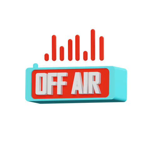 Hors antenne  3D Icon