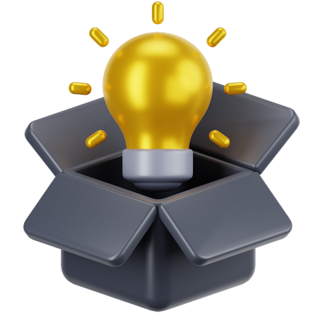 Hors de la boîte  3D Icon