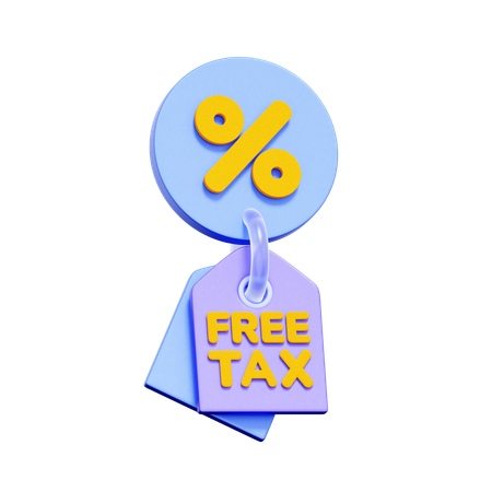 Hors taxe  3D Icon
