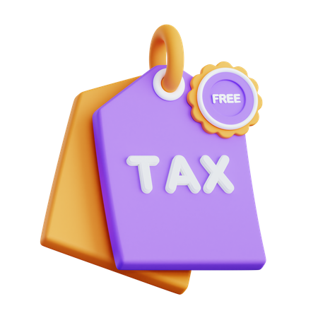 Hors taxe  3D Icon