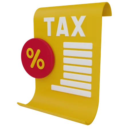 Hors taxe  3D Illustration