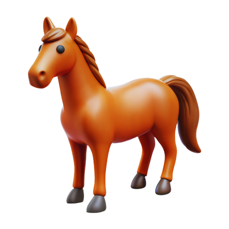 Horse  3D Icon