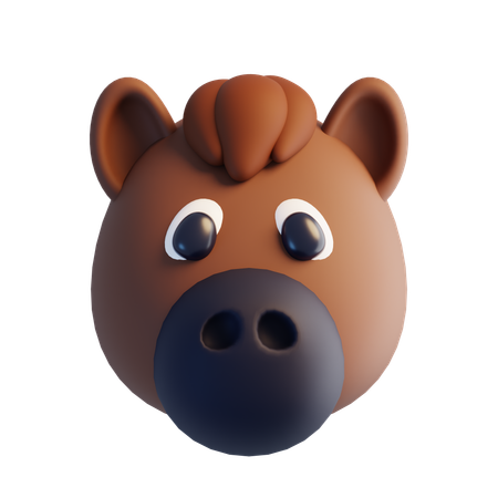 Horse  3D Icon