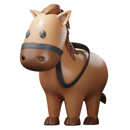 Horse  3D Icon