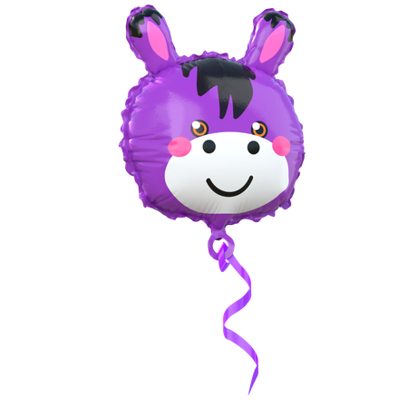 Horse Balloon  3D Icon