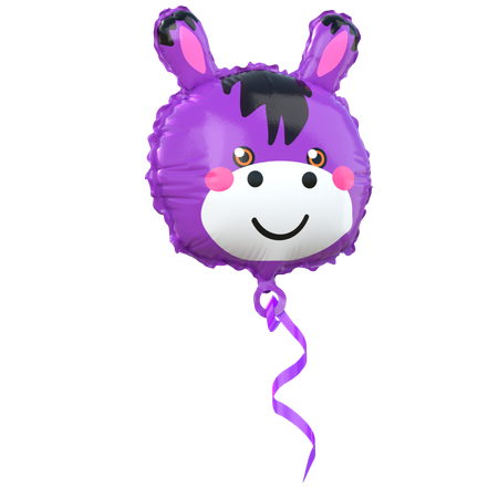 Horse Balloon 3D Icon