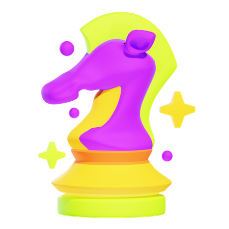 HORSE CHESS  3D Icon