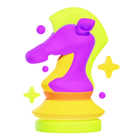 HORSE CHESS  3D Icon