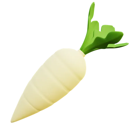 Horseradish  3D Icon