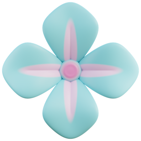 Hortensia  3D Icon