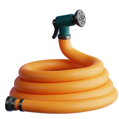 Hose Pipe 3 D Icon 3D Icon