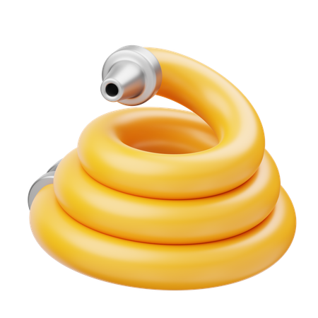 Hose Pipe  3D Icon