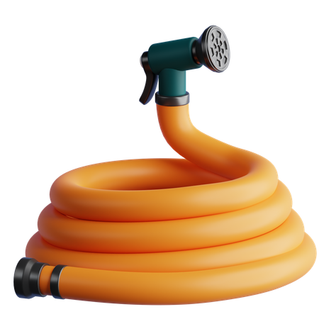 Hose Pipe  3D Icon