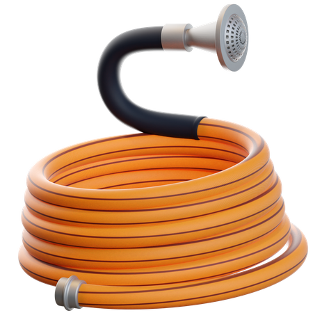 Hose Pipe  3D Icon