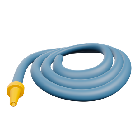 Hose Pipe  3D Illustration