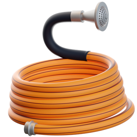 Hose Pipe  3D Illustration