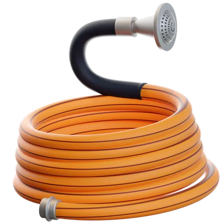 Hose Pipe  3D Illustration